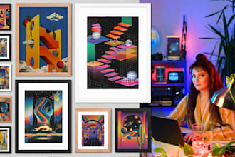 create visual content, art, or imagery for your business