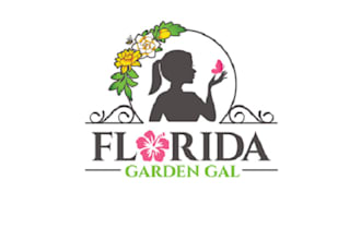 design florida garden gal fun logo in 1 day