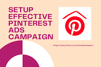 setup effective pinterest ads campaign and ads management