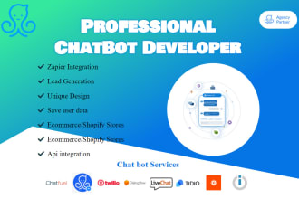 开发manychat, dialogflow, chatfuel facebook messenger聊天机器人