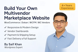 develop your multivendor ecommerce marketplace with woocommerce and dokan