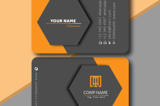 design an amazing and unique business card