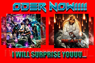 design professional mixtape cover or amazing album cover art