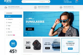 design fantastic shopify or woocommerce store