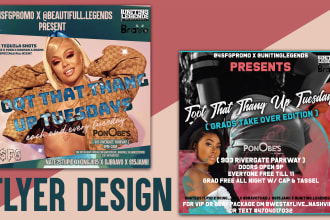 design your party flyer