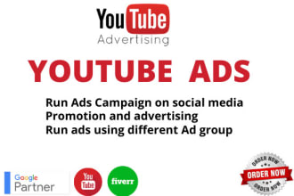 create youtube advertising ads promotion campaign with leads and views