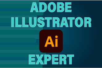 do expert adobe illustrator job in 24hrs
