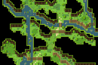 design a custom map for you game in the rpg maker mv or mz