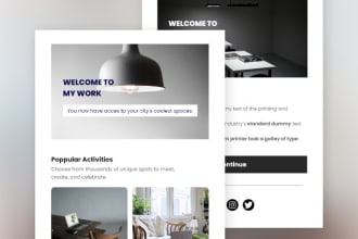 create email template and HTML email template newsletter