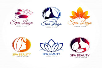 do a eye catching spa and esthetics logo design