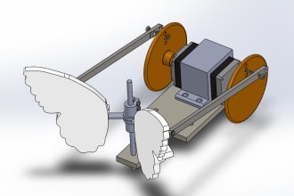 design 3d cad model in solidworks and creo