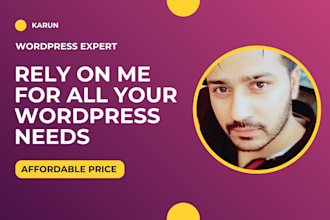 professionally install and set up your wordpress website