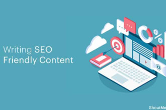 write SEO content and rewrite articles