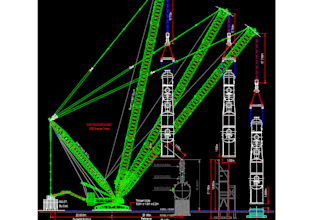 do crane heavy lifting plan gbp load chart and wind speed