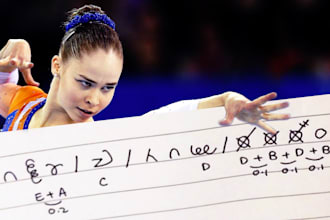 judge your gymnastics routine