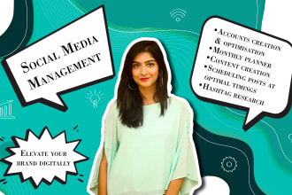 manage your social media accounts and grow your brand