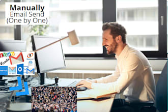send emails manually one by one professionally