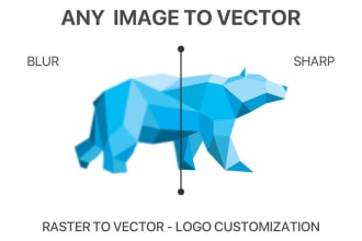vector tracing, trace, redraw, convert logo to vector
