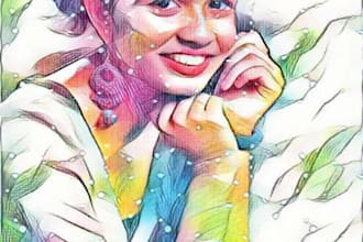 turn your photo into photo comic  portrait