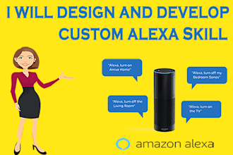 create a custom alexa skill for you