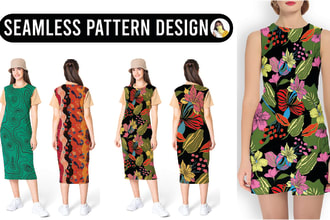design seamless animal print textile and any type patterns