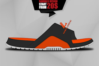 make sandals design and slippers for you