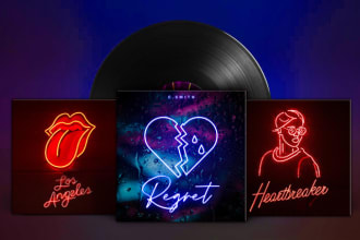 design a professional single cover or album cover art