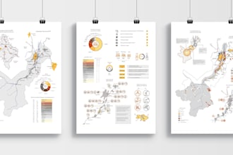create maps, charts and infographics for you
