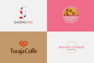 create restaurant, food, cafe logo with free business card