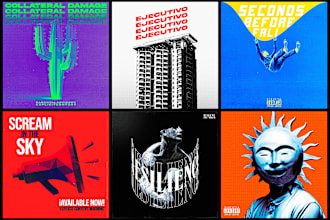 design an amazing music cover or album cover