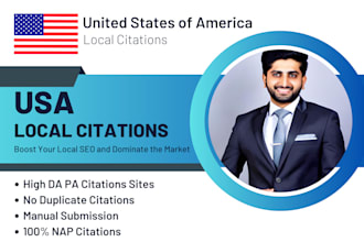 create optimal USA local citations