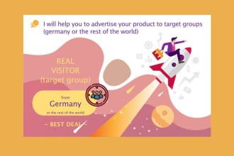 generate target visitors from germany for your product