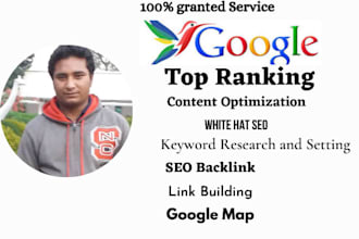 rank your website high quality SEO backlink in google top