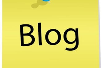 blog about your product or company with link