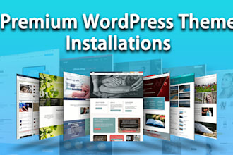 install wordpress theme as original demo content