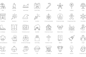 Review  design custom unique and modern icons for web and app