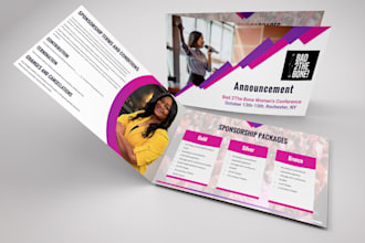 create sponsorship deck, pitch deck, business kit, epk, media kit