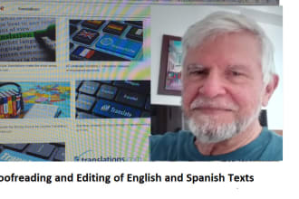 proofread and edit your english or spanish texts