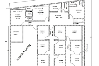 compose 2d fantastic architectural modern multistorey house office school plan