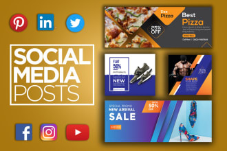 create a facebook, instagram, and linkedin cover and post within 24 hours