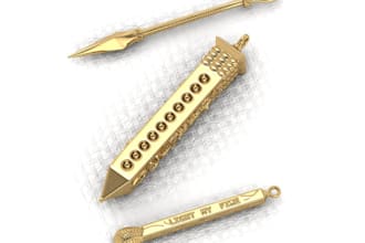 design jewelry product as 3d model