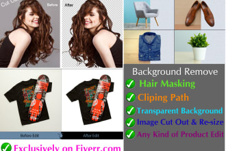 cut out images background removal professionally