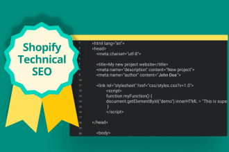 do technical SEO, shopify marketing, PPC and SMM