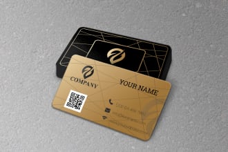 design  luxury, modern and minimal business card