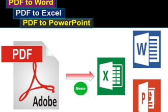 convert PDF to word and word to PDF professionally