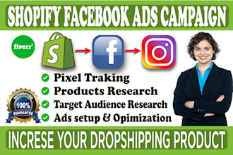 setup your shopify facebook ads campaign for sales and lead generation