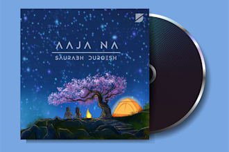 make an album art or illustration for your music cover