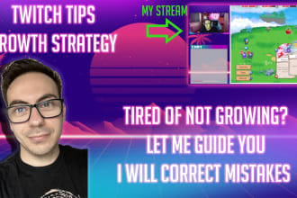 improve your twitch streams and teach you how to grow
