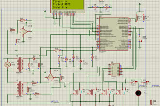 design and simulate circuits in proteus and in multisim
