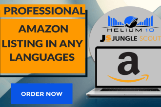 write a killer SEO amazon listing and product descriptions